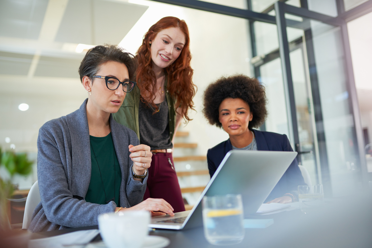 Implementing their business plans online